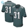 Mens Philadelphia Eagles Mario Goodrich Nike Midnight Green Game Player Jersey stylepulseusa 1