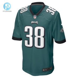 Mens Philadelphia Eagles Lew Nichols Iii Nike Midnight Green Game Jersey stylepulseusa 1 1