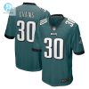 Mens Philadelphia Eagles Justin Evans Nike Midnight Green Game Player Jersey stylepulseusa 1