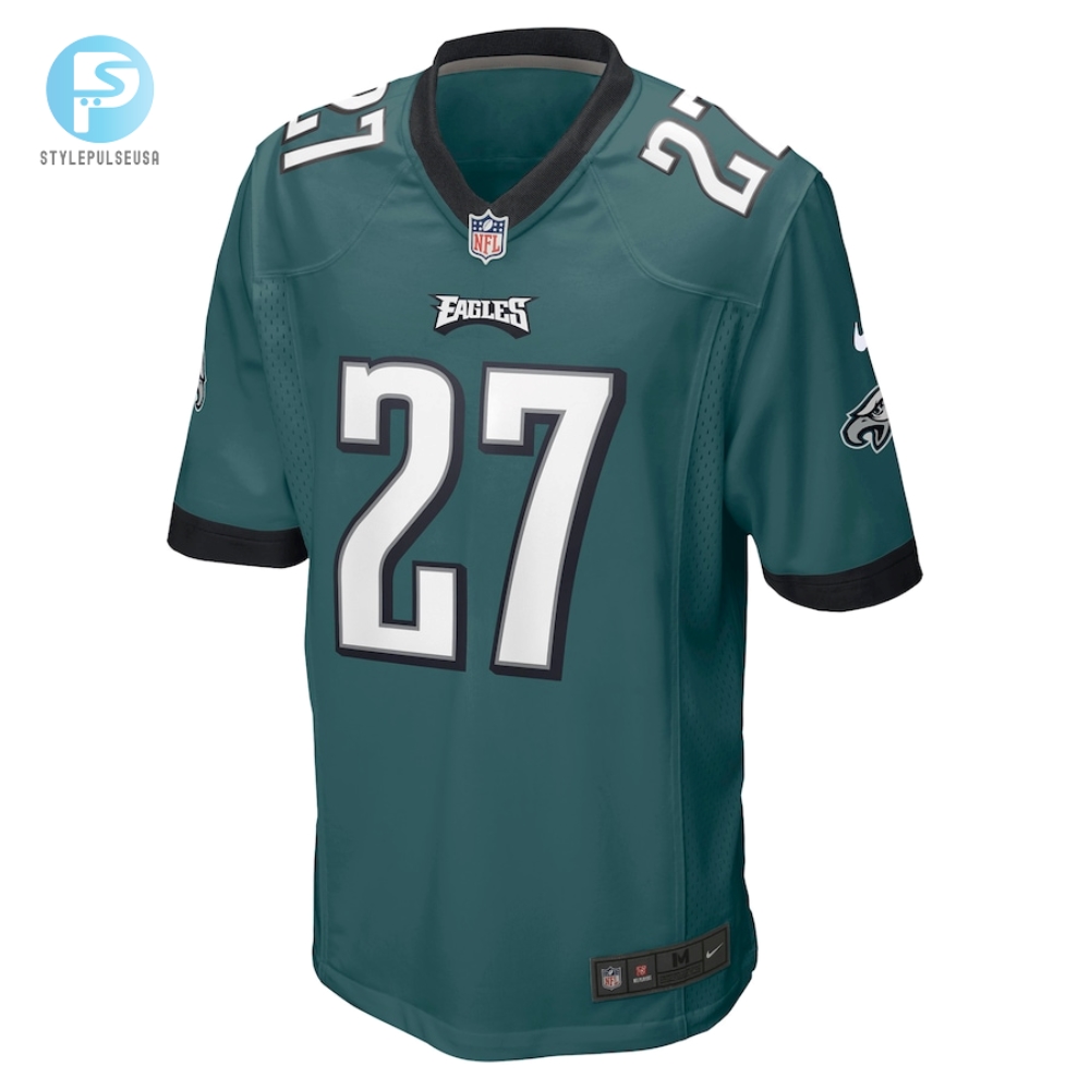 Mens Philadelphia Eagles Zech Mcphearson Nike Midnight Green Game Jersey 