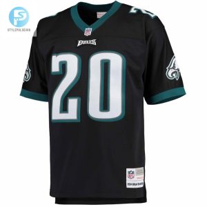 Mens Philadelphia Eagles Brian Dawkins Mitchell Ness Black Big Tall 2004 Retired Player Replica Jersey stylepulseusa 1 1