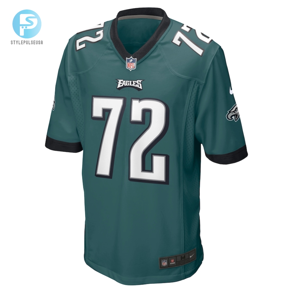 Mens Philadelphia Eagles Moro Ojomo Nike Midnight Green Team Game Jersey 