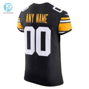 Mens Pittsburgh Steelers Nike Black Vapor F.U.S.E. Elite Custom Jersey stylepulseusa 1 2