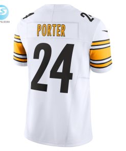 Mens Pittsburgh Steelers Joey Porter Jr. Nike White Vapor F.U.S.E. Limited Jersey stylepulseusa 1 2