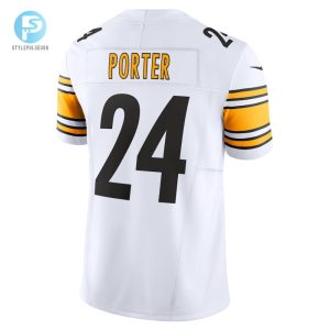 Mens Pittsburgh Steelers Joey Porter Jr. Nike White Vapor F.U.S.E. Limited Jersey stylepulseusa 1 2