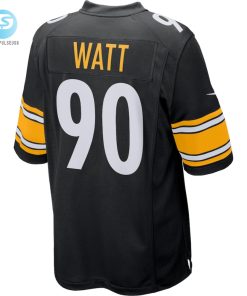 Youth Pittsburgh Steelers T.J. Watt Nike Black Game Jersey stylepulseusa 1 2