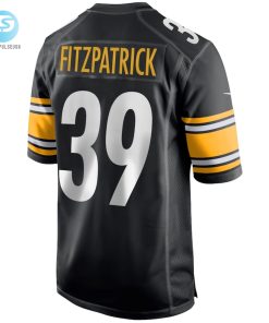 Mens Pittsburgh Steelers Minkah Fitzpatrick Nike Black Game Jersey stylepulseusa 1 2