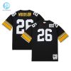Mens Pittsburgh Steelers 1988 Rod Woodson Mitchell Ness Black Authentic Throwback Retired Player Jersey stylepulseusa 1