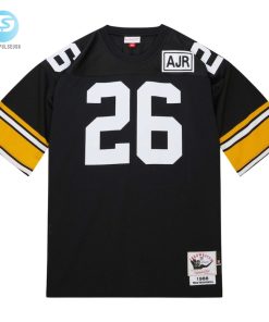 Mens Pittsburgh Steelers 1988 Rod Woodson Mitchell Ness Black Authentic Throwback Retired Player Jersey stylepulseusa 1 1