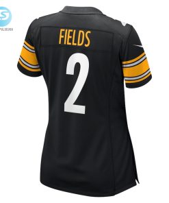 Womens Pittsburgh Steelers Justin Fields Nike Black Game Player Jersey stylepulseusa 1 2