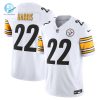 Mens Pittsburgh Steelers Najee Harris Nike White Vapor F.U.S.E. Limited Jersey stylepulseusa 1