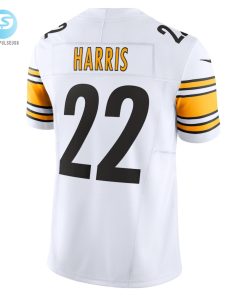 Mens Pittsburgh Steelers Najee Harris Nike White Vapor F.U.S.E. Limited Jersey stylepulseusa 1 2