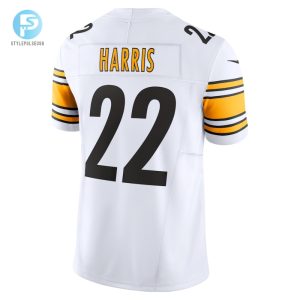 Mens Pittsburgh Steelers Najee Harris Nike White Vapor F.U.S.E. Limited Jersey stylepulseusa 1 2