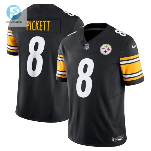 Mens Pittsburgh Steelers Kenny Pickett Nike Black Vapor F.U.S.E. Limited Jersey stylepulseusa 1