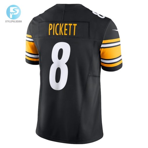 Mens Pittsburgh Steelers Kenny Pickett Nike Black Vapor F.U.S.E. Limited Jersey stylepulseusa 1 2