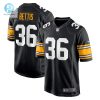 Mens Pittsburgh Steelers Jerome Bettis Nike Black Retired Player Jersey stylepulseusa 1