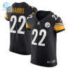 Mens Pittsburgh Steelers Najee Harris Nike Black Vapor Elite Jersey stylepulseusa 1