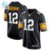 Mens Pittsburgh Steelers Terry Bradshaw Nike Black Retired Player Jersey stylepulseusa 1