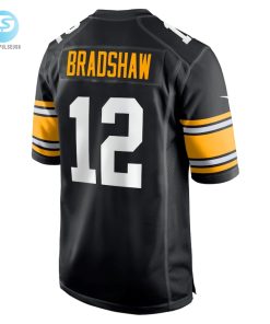 Mens Pittsburgh Steelers Terry Bradshaw Nike Black Retired Player Jersey stylepulseusa 1 2