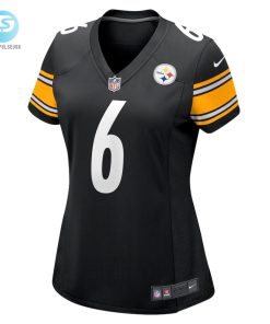 Womens Pittsburgh Steelers Patrick Queen Nike Black Game Player Jersey stylepulseusa 1 1