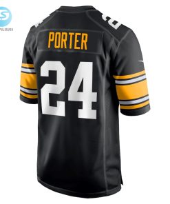 Mens Pittsburgh Steelers Joey Porter Jr. Nike Black Alternate Game Jersey stylepulseusa 1 2