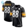 Mens Pittsburgh Steelers Pat Freiermuth Nike Black Game Jersey stylepulseusa 1