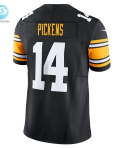 Mens Pittsburgh Steelers George Pickens Nike Black Vapor F.U.S.E. Limited Jersey stylepulseusa 1 2