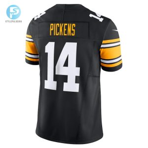 Mens Pittsburgh Steelers George Pickens Nike Black Vapor F.U.S.E. Limited Jersey stylepulseusa 1 2