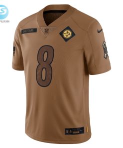 Mens Pittsburgh Steelers Kenny Pickett Nike Brown 2023 Salute To Service Limited Jersey stylepulseusa 1 1