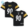 Infant Pittsburgh Steelers T.J. Watt Nike Black Player Game Jersey stylepulseusa 1