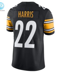 Mens Pittsburgh Steelers Najee Harris Nike Black Vapor Limited Jersey stylepulseusa 1 2