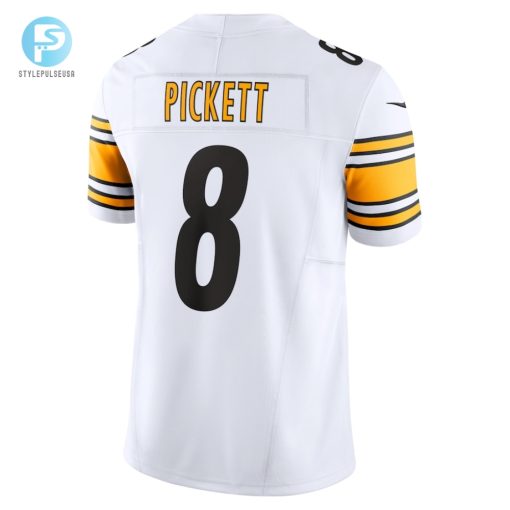 Mens Pittsburgh Steelers Kenny Pickett Nike White Vapor F.U.S.E. Limited Jersey stylepulseusa 1 2