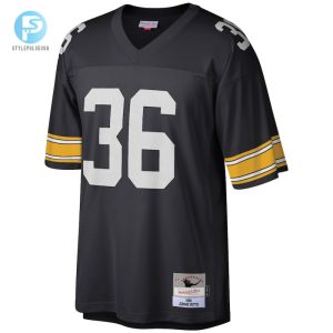 Mens Pittsburgh Steelers Jerome Bettis Mitchell Ness Black Legacy Replica Jersey stylepulseusa 1 1