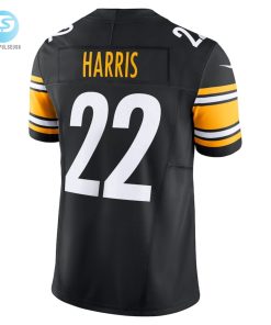Mens Pittsburgh Steelers Najee Harris Nike Black Vapor F.U.S.E. Limited Jersey stylepulseusa 1 2