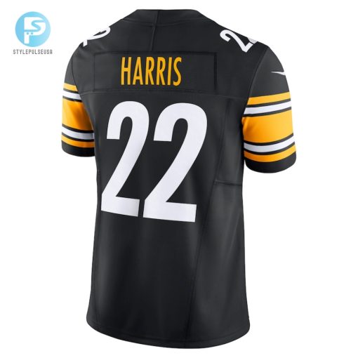 Mens Pittsburgh Steelers Najee Harris Nike Black Vapor F.U.S.E. Limited Jersey stylepulseusa 1 2
