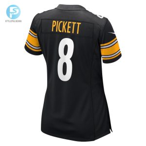 Womens Pittsburgh Steelers Kenny Pickett Nike Black Player Jersey stylepulseusa 1 2