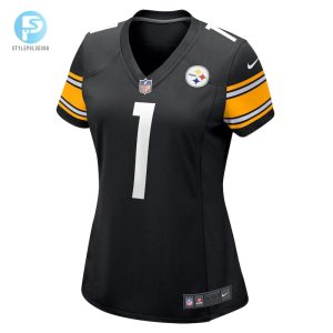 Womens Pittsburgh Steelers Number 1 Mom Nike Black Game Jersey stylepulseusa 1 1