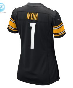 Womens Pittsburgh Steelers Number 1 Mom Nike Black Game Jersey stylepulseusa 1 2