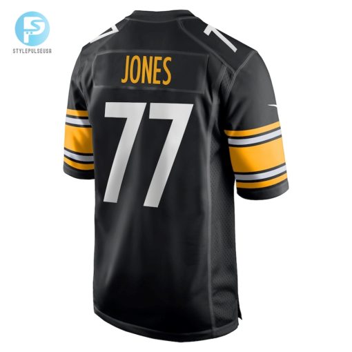 Mens Pittsburgh Steelers Broderick Jones Nike Black 2023 Nfl Draft First Round Pick Game Jersey stylepulseusa 1 2
