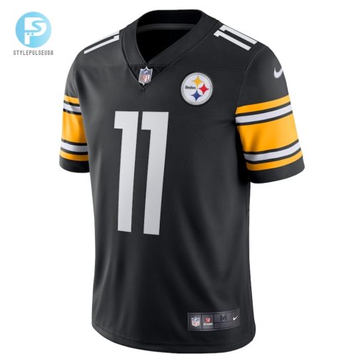 Mens Pittsburgh Steelers Chase Claypool Nike Black Vapor Limited Player Jersey stylepulseusa 1 1