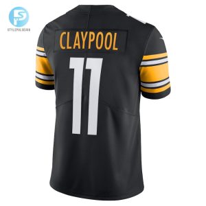 Mens Pittsburgh Steelers Chase Claypool Nike Black Vapor Limited Player Jersey stylepulseusa 1 2