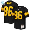 Mens Pittsburgh Steelers Hines Ward Mitchell Ness Black Legacy Replica Jersey stylepulseusa 1