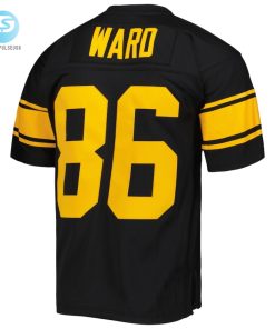 Mens Pittsburgh Steelers Hines Ward Mitchell Ness Black Legacy Replica Jersey stylepulseusa 1 2