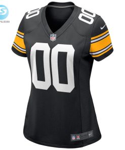 Womens Nike Black Pittsburgh Steelers Alternate Custom Game Jersey stylepulseusa 1 1