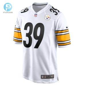 Mens Pittsburgh Steelers Minkah Fitzpatrick Nike White Game Player Jersey stylepulseusa 1 1