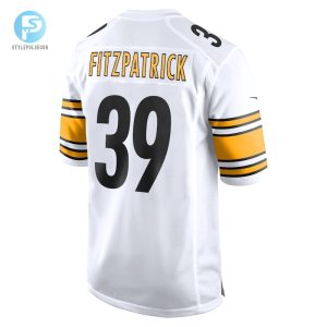 Mens Pittsburgh Steelers Minkah Fitzpatrick Nike White Game Player Jersey stylepulseusa 1 2