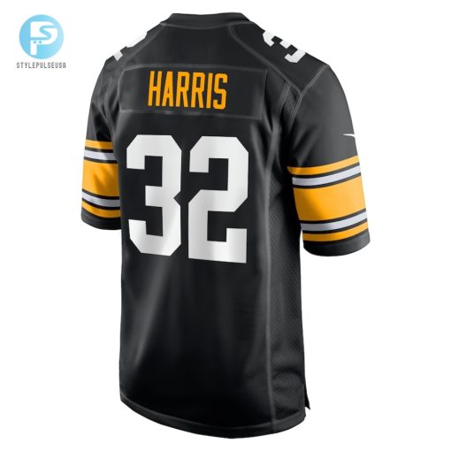 Mens Pittsburgh Steelers Franco Harris Nike Black Alternate Retired Player Jersey stylepulseusa 1 2