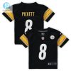 Toddler Pittsburgh Steelers Kenny Pickett Nike Black Game Jersey stylepulseusa 1