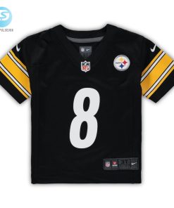 Toddler Pittsburgh Steelers Kenny Pickett Nike Black Game Jersey stylepulseusa 1 1