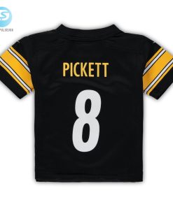 Toddler Pittsburgh Steelers Kenny Pickett Nike Black Game Jersey stylepulseusa 1 2